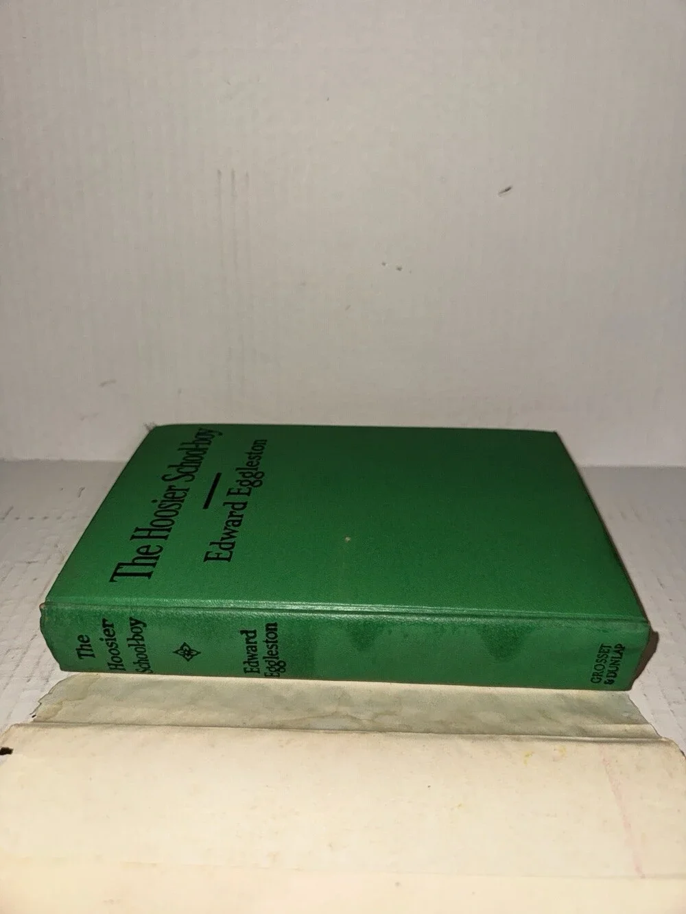 Vintage The Hoosier School-Boy Edward Eggleston Grosset Dunlap Hardcover DJ